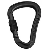 Sprzęt wspinaczkowy - Karabinek wspinaczkowy SINGING ROCK Bora Screw black - miniaturka - grafika 1