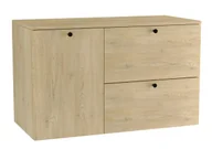 Szafki łazienkowe - Szafka łazienkowa pod umywalkę dąb cremona - Tavesi 7X - miniaturka - grafika 1