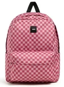 Plecaki - Plecak młodzieżowy Vans Old Skool Check Backpack - mauve wood - miniaturka - grafika 1