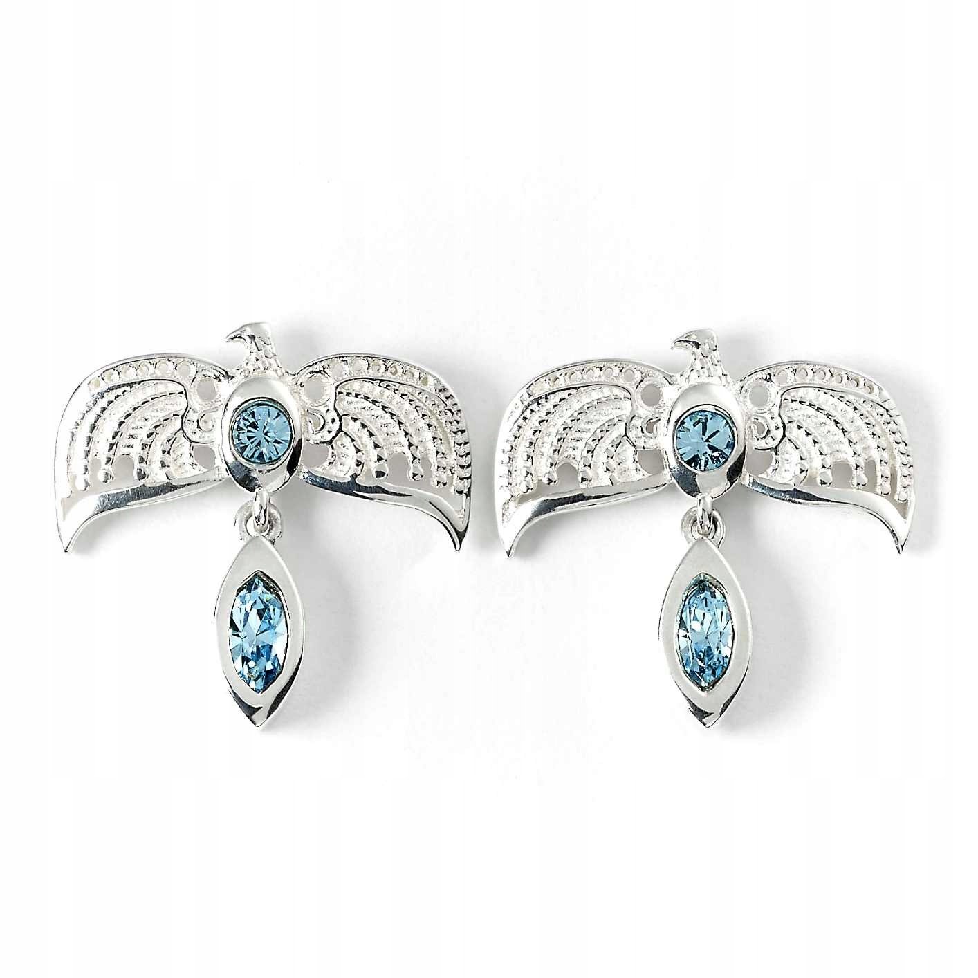 Harry Potter srebrne kolczyki Diadem
