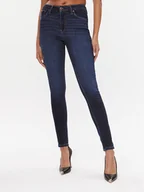 Spodnie damskie - Pepe Jeans Jeansy Regent PL204171 Granatowy Skinny Fit - miniaturka - grafika 1