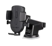 Uchwyty samochodowe do telefonów - Reinston EUT35 Czarny - miniaturka - grafika 1