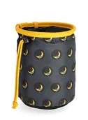 Sprzęt wspinaczkowy - Woreczek na magnezję La Sportiva Climbing On The Moon Chalk Bag - carbon/giallo - miniaturka - grafika 1