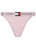 Majtki damskie - Tommy Hilfiger Stringi UW0UW06095 Różowy - miniaturka - grafika 1