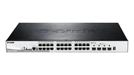 Switche - D-Link DGS-1510-28XMP/E 28-portowy Gigabitowy stakowalny przełącznik - miniaturka - grafika 1