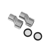 Akcesoria do armatury i ceramiki - Kuchinox KRZYWKA DO BATERII 1/2" X 3/4" CZB 0SMD CZB 0SMD - miniaturka - grafika 1