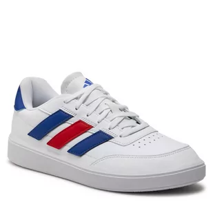 Buty adidas Courtblock IF4032 Ftwwht/Ftwwht/Betsca - Półbuty męskie - miniaturka - grafika 1