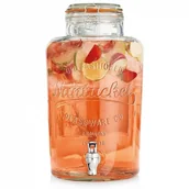 Saturatory - Słój do napojów z kranikiem szklany 6,7 l kod: O-143778 - miniaturka - grafika 1