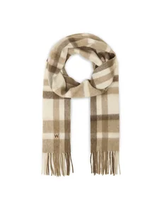 Weekend Max Mara Szalik Catone 2525546015 Beżowy - Apaszki i szaliki męskie - miniaturka - grafika 1