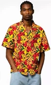 Koszule męskie - koszula męska SANTA CRUZ WOOTEN FLOWERS RED/YELLOW - miniaturka - grafika 1