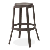 Fotele i krzesła ogrodowe - Hoker wysoki NARDI Stack Maxi Terra - miniaturka - grafika 1