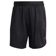 Spodenki damskie - adidas Męskie szorty M D4T HR, czarne, S 7" - miniaturka - grafika 1