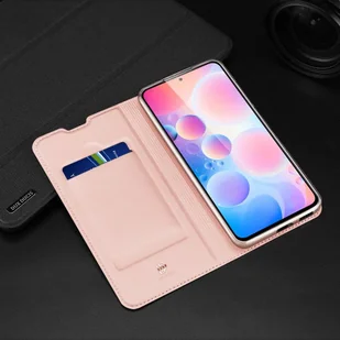 Dux Ducis Skin Pro kabura etui pokrowiec z klapką Xiaomi Redmi K40 Pro+ / K40 Pro / K40 / Poco F3 różowy - Etui i futerały do telefonów - miniaturka - grafika 17