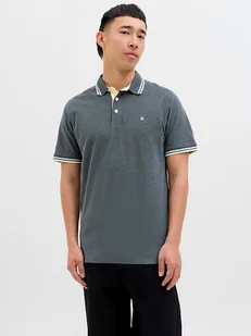 Jack & Jones Koszulka polo "Jjpaulos" w kolorze granatowym - Koszulki męskie - miniaturka - grafika 1
