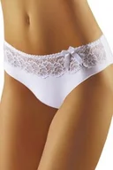 Majtki damskie - Niskie figi damskie z haftem Yoko - miniaturka - grafika 1