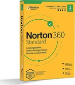 Programy antywirusowe - Norton 360 Standard - 10 GB Cloud-Speicher - 1 Device, 1 Year - Box 21405648 - miniaturka - grafika 1