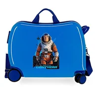 Walizki - Disney Lightyear walizka dziecięca niebieska 50 x 39 x 20 cm sztywny zamek szyfrowy ABS z boku 34 l 1,8 kg 4 koła - miniaturka - grafika 1
