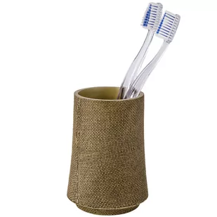 Wenko Kubek na szczoteczki Jute 22747100 - Kubki na szczoteczki do zębów - miniaturka - grafika 2