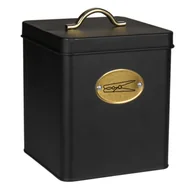 Inne artykuły do sprzątania - Pojemnik na spinacze KANO 14 x 14 x 18 cm czarny - miniaturka - grafika 1