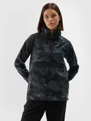 Bluzy damskie - 4F Polar ze stójką oversize damski - multikolor XL - miniaturka - grafika 1