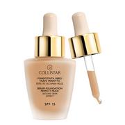 Collistar Podkłady Serum-Podkład do twarzy efekt drugiej skóry SPF 15 Podkład