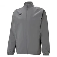 Kurtki męskie - Puma TeamLIGA Sideline Męska kurtka treningowa, szaro-biała, XL (42 EU) - miniaturka - grafika 1