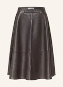 Spódnice - The Frankie Shop Spódnica Skórzana Savil braun - miniaturka - grafika 1