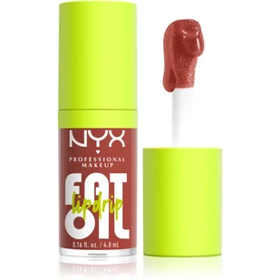 NYX PROFESSIONAL MAKEUP FAT OIL LIP DRIP BŁYSZCZYK DO UST 10 SPLASH OF CREAM 4,8ML - Błyszczyki do ust - miniaturka - grafika 1