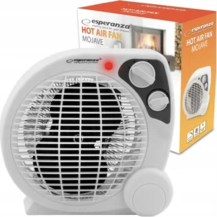 Farelka Mocny Cichy Grzejnik Termowentylator Elektryczny Termostat 2000W - Ogrzewanie przenośne - miniaturka - grafika 1