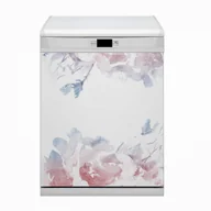 Dekoracje domu - Osłona Bluedecor Magnes na zmywarkę Pastelowe róże 60x80 - miniaturka - grafika 1