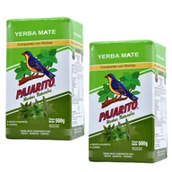 Yerba Mate - Zestaw Pajarito Con Hierbas 2x500g 1kg - miniaturka - grafika 1