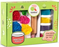 Masy plastyczne - ChildGen, Zestaw kreatywny JEDNOROŻEC, 100% naturalna ciastolina i akcesoria - miniaturka - grafika 1