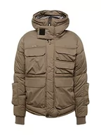 Kurtki męskie - G-STAR RAW Męska kurtka puchowa z kapturem, brązowa (Turf D199-273), XS - miniaturka - grafika 1