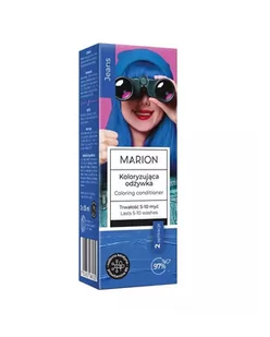 Marion Koloryzująca odżywka Jeans 2x35 ml - Odżywki do włosów - miniaturka - grafika 1