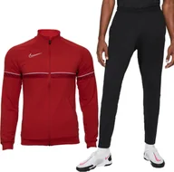 Dresy męskie - Nike Dres męski Nike Dri-FIT Academy czerwono czarny - miniaturka - grafika 1