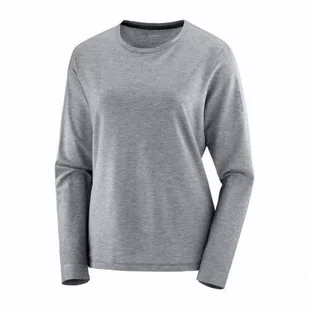 Koszulka Salomon Essential Tencel LS W - Koszulki sportowe damskie - miniaturka - grafika 1
