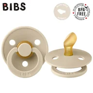 Smoczki uspokajające - Bibs Colour Anatomical Vanilla S Smoczek Anatomiczny Kauczuk Hevea - miniaturka - grafika 1