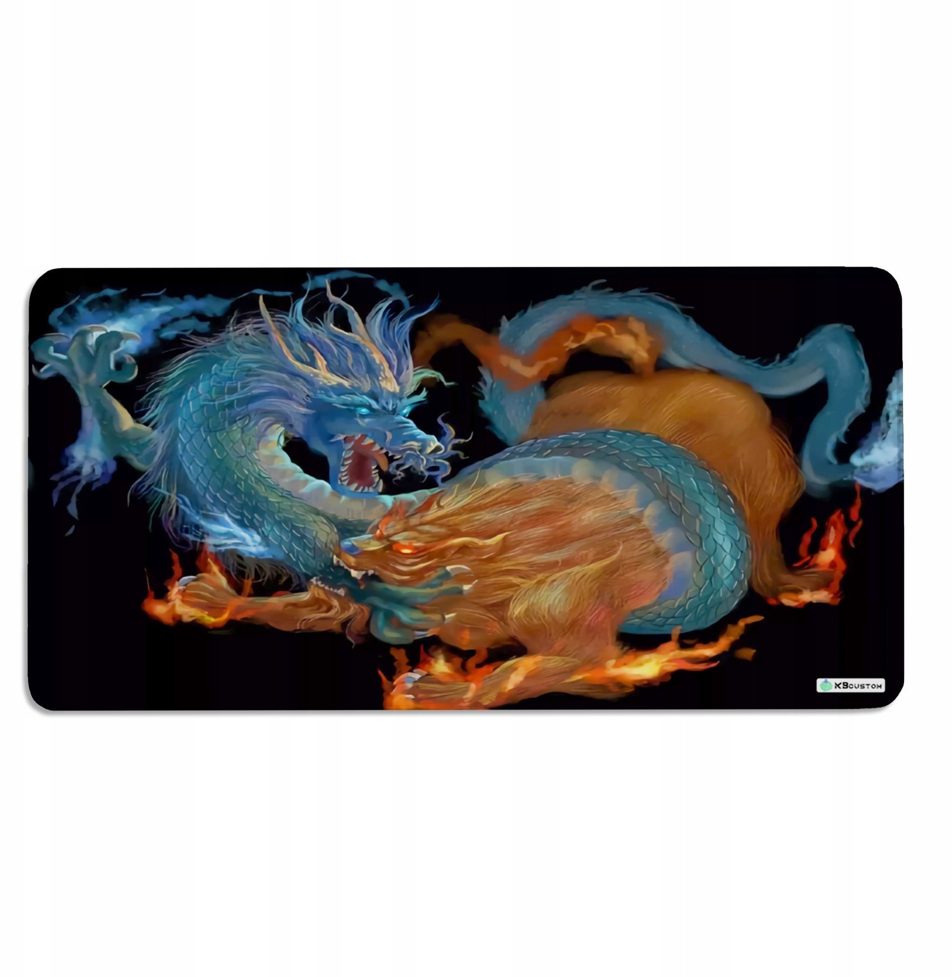 Podkładka KBcustom DUŻA PODKŁADKA MATA POD MYSZKĘ MYSZ 120x60cm XXXL KBcustom Biurko Dragon 75