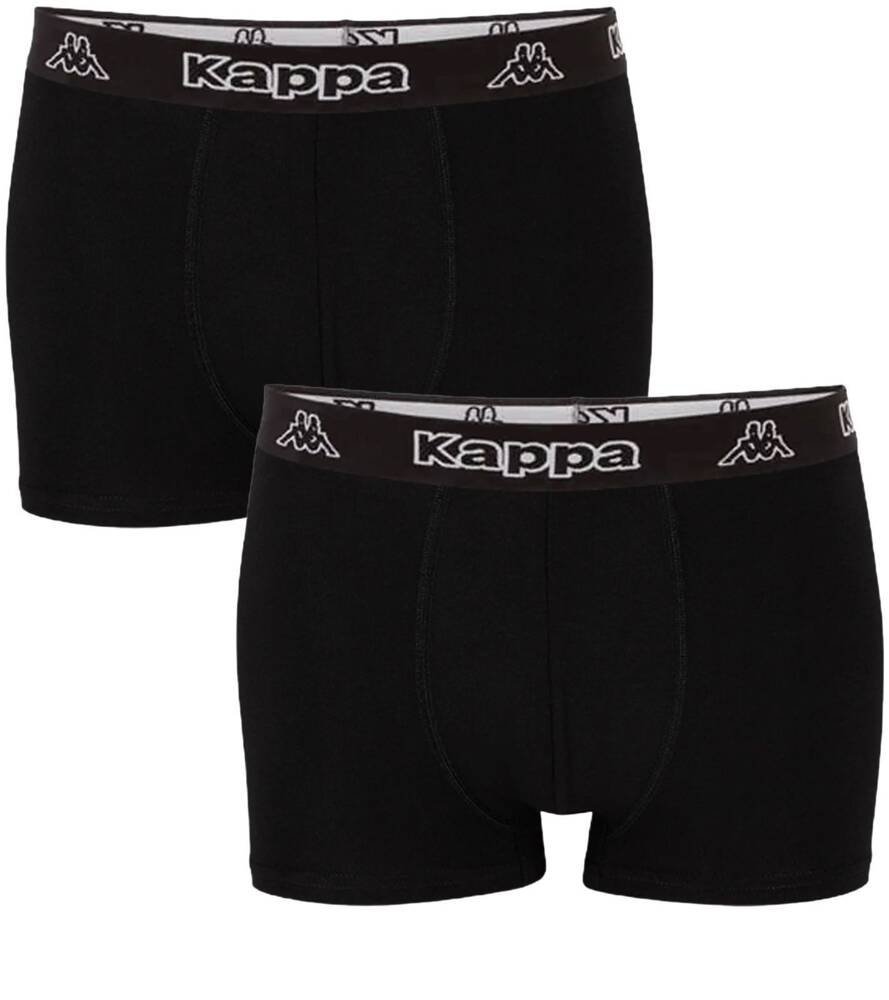 Kappa Boxers 2-Pack Black/Black 891512 L