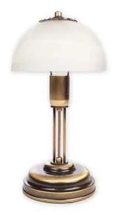 Lemir Arkadia lampka stołowa 1 pł patyna O2128 L1 PAT 015O2128 L1 PAT - Lampy stojące - miniaturka - grafika 1