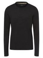 Swetry męskie - Only&Sons Sweter męski Mężczyźni Bawełna niebieski wypukły wzór tkaniny, XXL - miniaturka - grafika 1