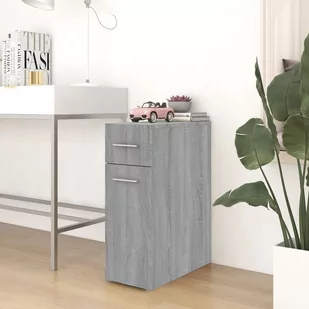 Szafka Apteczna, Szary Dąb Sonoma, 20X45,5X60 Cm - Meble modułowe i akcesoria - miniaturka - grafika 1
