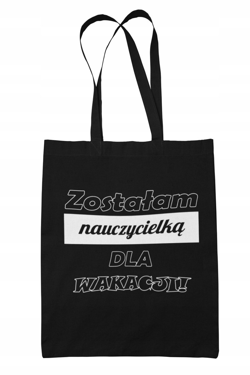 Torba Shopper- Prezent dla nauczyciela SUPERMOC