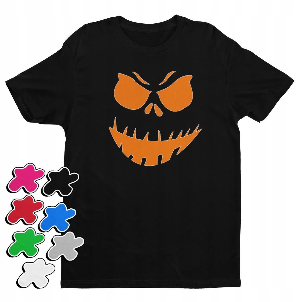 Koszulka T-Shirt Dziecięca Z Nadrukiem Halloween Prezent -M 134-140