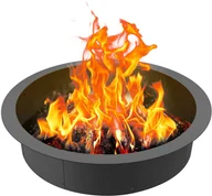 Paleniska ogrodowe - VEVOR Wkład do paleniska ogrodowego pierścień paleniskowy palenisko 114cm - miniaturka - grafika 1