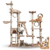 Drapaki dla kotów - Drapak XXL 255cm 9 poziomów - miniaturka - grafika 1