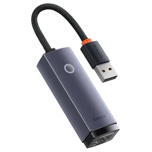 Adapter karta sieciowa LAN Baseus Erhernet przejściówka USB-A do RJ45 1000Mbps - Kable miedziane - miniaturka - grafika 3