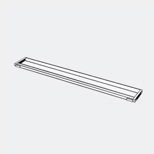 Viega X1 Advantix Ramka montażowa do odpływu liniowego Advantix, wykonanie zaokrąglone, długość 90 cm 4982.40 / 737 085 - Odpływy liniowe - miniaturka - grafika 1