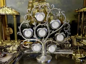 Ramki na zdjęcia - RAMKI NA ZDJĘCIA CYNOWE DRZEWKO GENEALOGICZNE 10 ROCZNICA - miniaturka - grafika 1