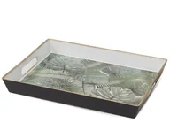 Tace i patery - Taca Liście prostokąt 3,5x29,5x22 cm - miniaturka - grafika 1